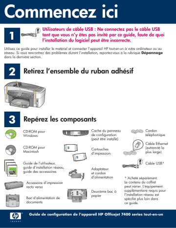 HP OFFICEJET 7413 Manuel du propriétaire | Fixfr