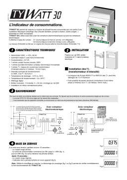 DELTA DORE TY WATT 30 Manuel utilisateur