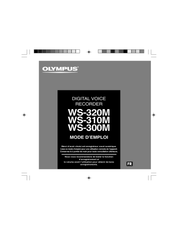 Olympus WS-310M Manuel du propriétaire | Fixfr