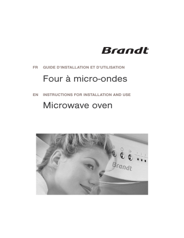 Brandt ME655WE1 Manuel du propriétaire | Fixfr