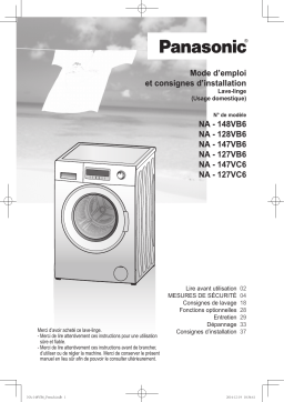 Panasonic NA-147VC6WFR Manuel du propriétaire