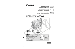 Canon ZR90 Manuel du propriétaire