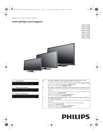 Philips 39PFL2608 Manuel du propriétaire | Fixfr