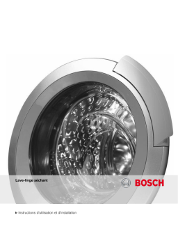 Bosch WKD28540EU Manuel du propriétaire