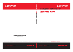 Toshiba QOSMIO G10 Manuel du propriétaire