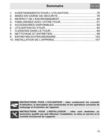 Smeg SC750PX-8 Manuel du propriétaire | Fixfr
