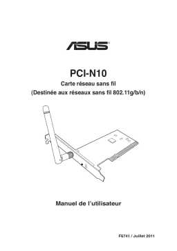 Asus PCI-N10 Manuel du propriétaire