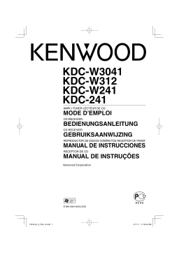 Kenwood KDC-W241 Manuel du propriétaire