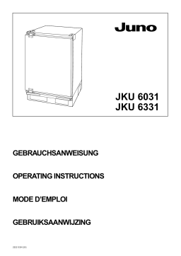 Juno JKU6331 Manuel utilisateur