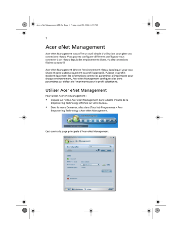 Acer ENET MANAGEMENT Manuel du propriétaire | Fixfr