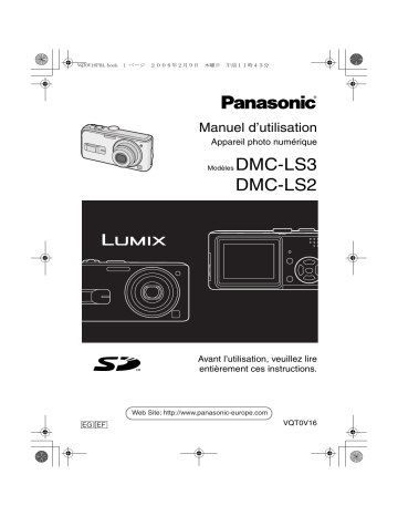 Panasonic Lumix DMC-LS2 Manuel du propriétaire | Fixfr