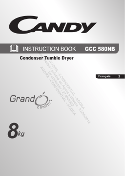 Candy GV 56 S Manuel du propriétaire