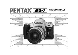 Pentax MZ7 Manuel utilisateur