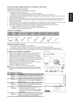 Acer G247HYL Manuel du propriétaire