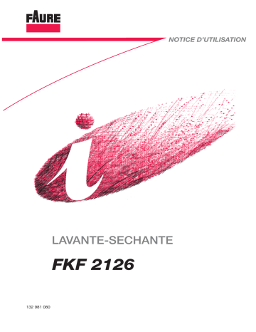 Faure FKF2126 Manuel du propriétaire | Fixfr