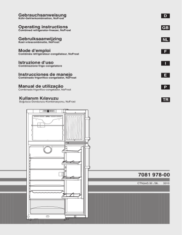 Liebherr CTNESF 3 Manuel du propriétaire | Fixfr