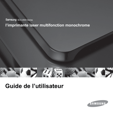 Samsung SCX-4500 Manuel du propriétaire | Fixfr