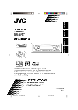 JVC KD-S891R Manuel du propriétaire