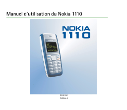 Nokia 1110 Manuel du propriétaire