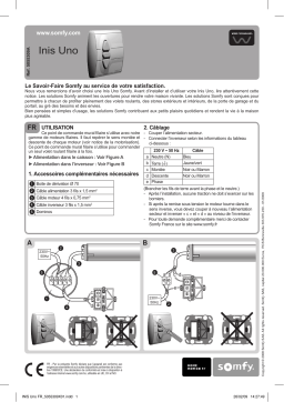 Somfy INIS UNO Manuel du propriétaire