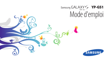 Samsung YP-GS1CB Manuel du propriétaire | Fixfr