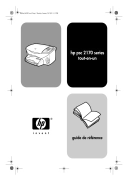 HP PSC 2170 ALL-IN-ONE Manuel du propriétaire