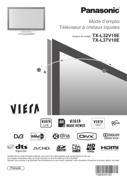 Panasonic TX-L37V10E Manuel du propriétaire