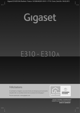 Gigaset E310A COMFORT Manuel du propriétaire