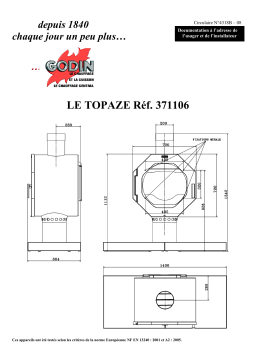 Godin 371106 TOPAZE Manuel du propriétaire