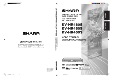 Sharp DV-HR400S Manuel du propriétaire | Fixfr