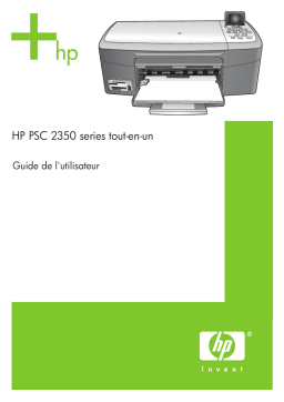 HP PSC 2355XI Manuel du propriétaire