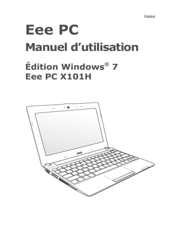 Asus Eee PC X101H Manuel du propriétaire | Fixfr