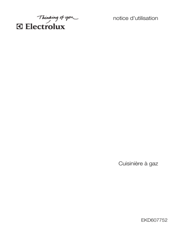 EKD607752X | EKC6450COS | EKI54551OX | Electrolux EKI64900OX Manuel du propriétaire | Fixfr