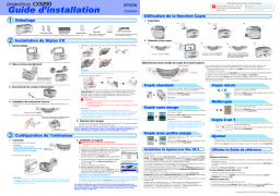 Epson Stylus CX3200 Manuel du propriétaire