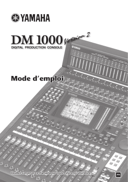 Yamaha DM 1000 Manuel du propriétaire