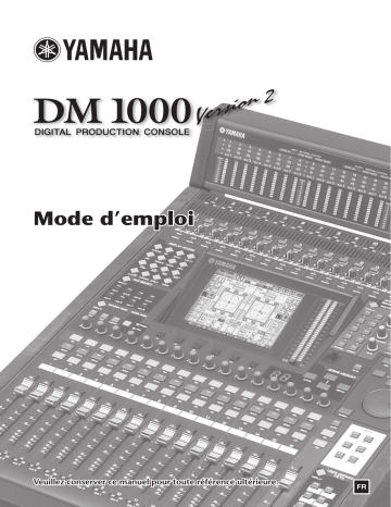 Yamaha DM 1000 Manuel du propriétaire | Fixfr