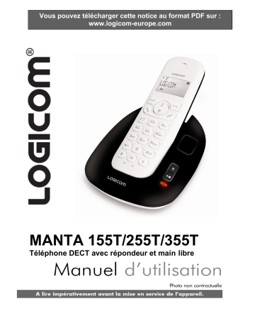 Logicom LUXIA 155 Manuel du propriétaire | Fixfr