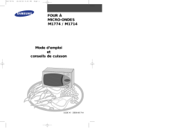 Samsung M1774 Manuel du propriétaire