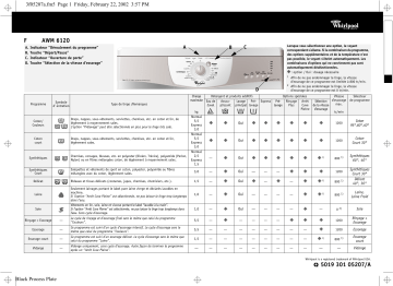 Whirlpool ADP 4710/5 IX Manuel du propriétaire | Fixfr