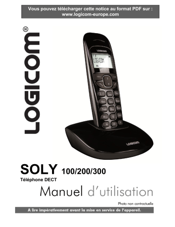 Logicom SOLY 200 Manuel du propriétaire | Fixfr