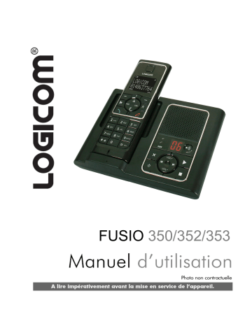 Logicom FUSIO 352 Manuel du propriétaire | Fixfr