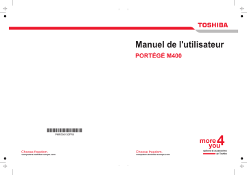 Toshiba PORTEGE M400 (3G) Manuel du propriétaire | Fixfr