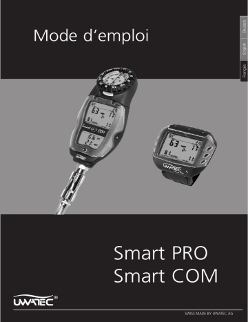 SCUBAPRO-UWATEC SMART PRO-SMART COM Manuel du propriétaire | Fixfr