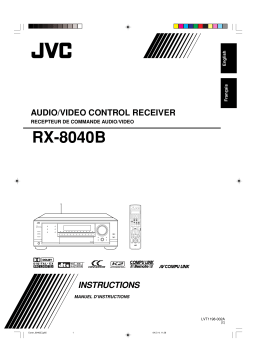 JVC RX-8040B Manuel utilisateur