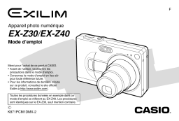 Casio EX-Z40 Manuel du propriétaire