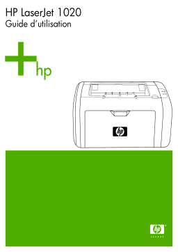 HP LaserJet 1020 Manuel du propriétaire