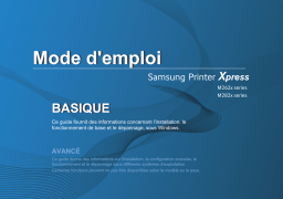 Samsung ML-2825DW Manuel du propriétaire