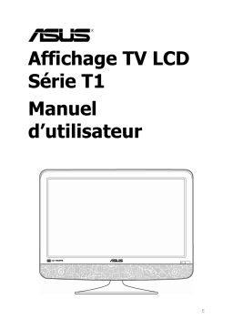 Asus 27T1E Manuel du propriétaire