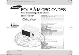 Samsung CE107B-S Manuel du propriétaire