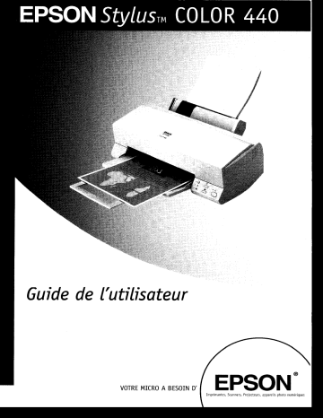 Epson Stylus Color 440 Manuel du propriétaire | Fixfr